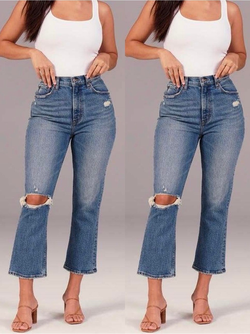 Abercrombie | Ultra High Rise Kick Flare Jeans